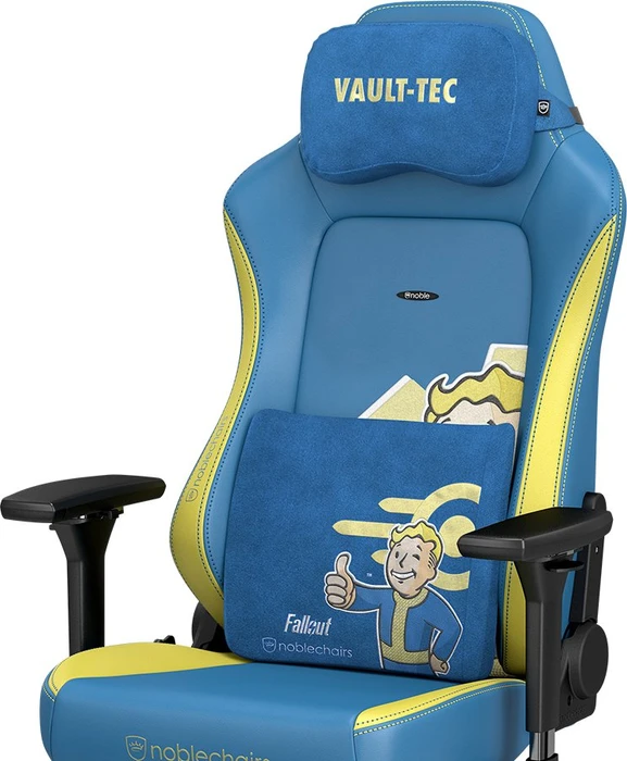 noblechairs Kissen-Set Fallout Vault Tec Edition, blau
