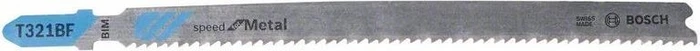 Bosch Professional T321BF BIM Speed for Metal Stichsägeblatt, 132mm, 3 Stück