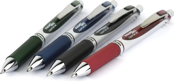 Pentel EnerGel XM BL77 Gelroller, 4er-Set