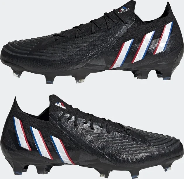 adidas Predator Edge.1 Low FG core black/cloud white/vivid red (Herren)