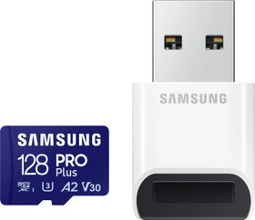 Samsung PRO Plus R180/W130 128GB USB-Kit, UHS-I U3, A2, Class 10
