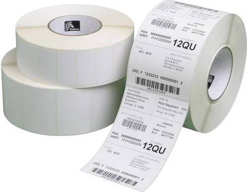 Zebra Thermoetiketten Z-Select 2000D, 76.2x76.2mm, weiß, 18er-Pack (3060 Etiketten)