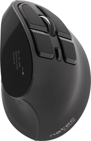 Natec Euphonie Vertical Wireless Mouse schwarz, USB/Bluetooth (NMY-1601)