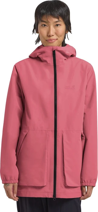 Jack Wolfskin Terraview 2L Funktionsmantel evening rose (Damen)