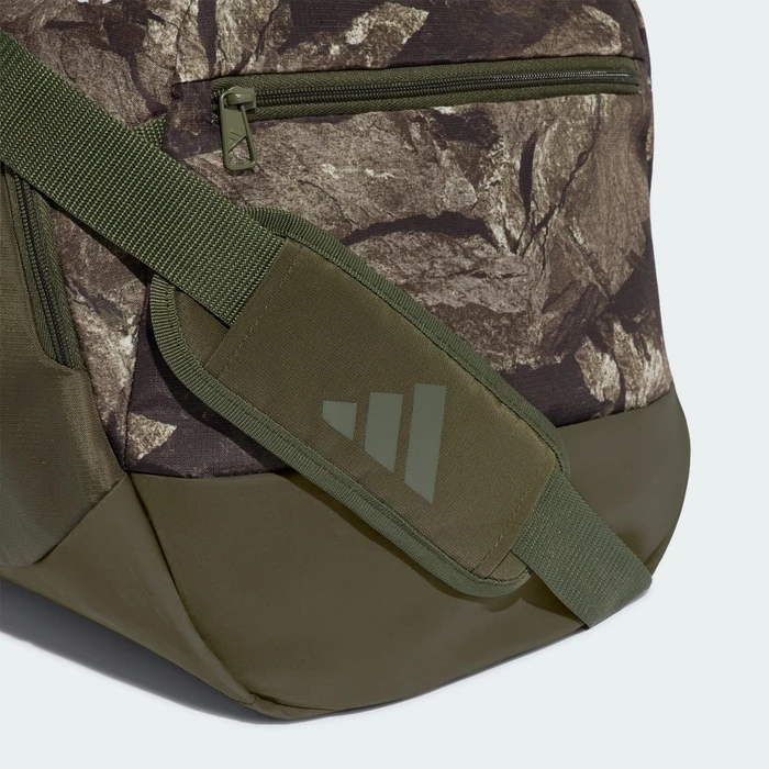 adidas Training Defender Grafik Duffelbag M Sporttasche night cargo/silver pepple