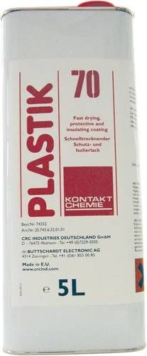 CRC Kontakt Chemie Plastik 70 Leiterplatten-Schutzlack, 5l