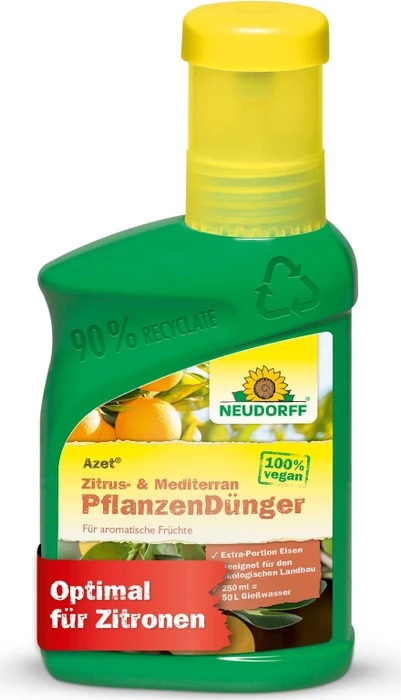 Neudorff Azet Zitrus- & Mediterranpflanzendünger, 250ml