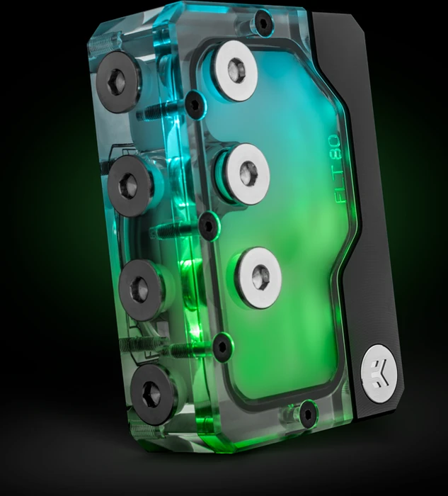 EK Water Blocks Quantum Line EK-Quantum Kinetic FLT 80 D5/DDC Body D-RGB, Acryl