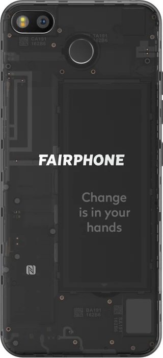 Fairphone 3 schwarz/transparent