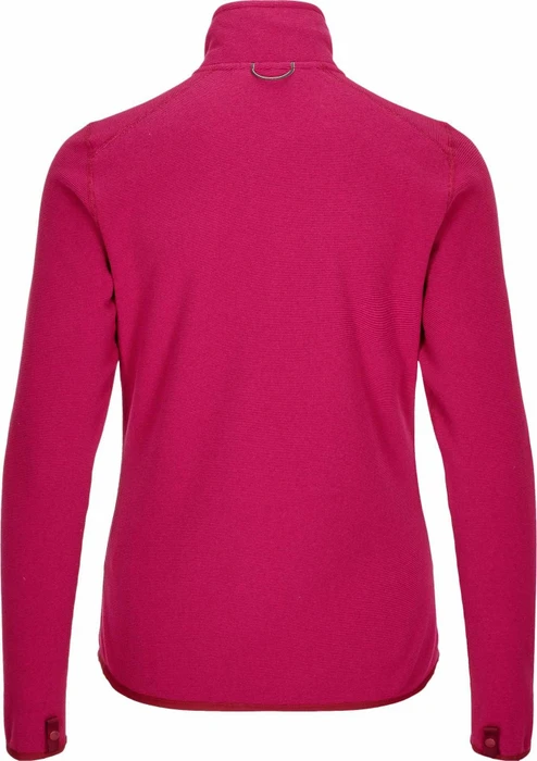 The North Face 100 Glacier Full Zip Funktionsjacke rumba red/cerise pink stripe (Damen)