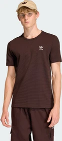 adidas Trefoil Essentials Waffle T-Shirt kurzarm aurora coffee (Herren)