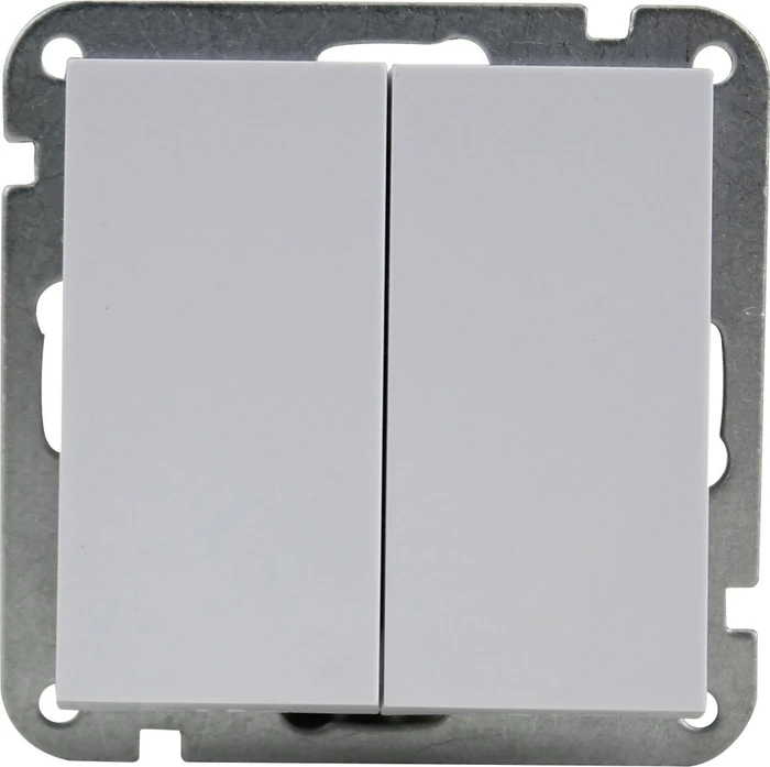 uniTEC IMOLA Serie 305 Serienschalter, ultraweiß