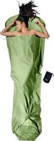 Cocoon MummyLine Bio Baumwolle Hüttenschlafsack forest shade