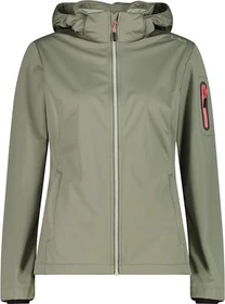 CMP Zip Hood Softshell Funktionsjacke avocado (Damen)