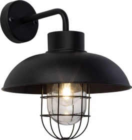Brilliant Portland Wandleuchte schwarz