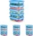 Emsa Clip&Close rechteckig Mealprep Aufbewahrungsbehälter blau, 5 Stück (N10307)
