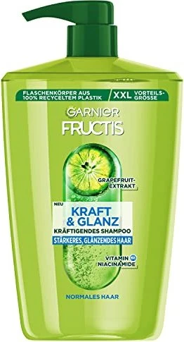 Garnier Fructis Kraft & Glanz Shampoo, 1l