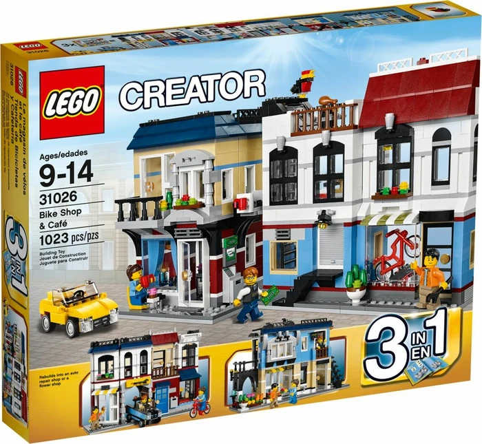 LEGO Creator 3in1 - Fahrradladen & Cafe