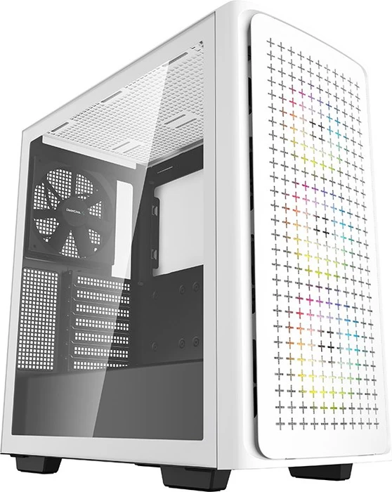 DeepCool CK560, weiß, Glasfenster