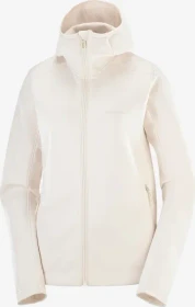 Salomon Outline Warm Hooded Jacke whisper white (Damen)