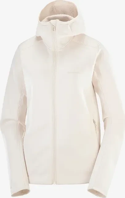 Salomon Outline Warm Hooded Jacke whisper white (Damen)