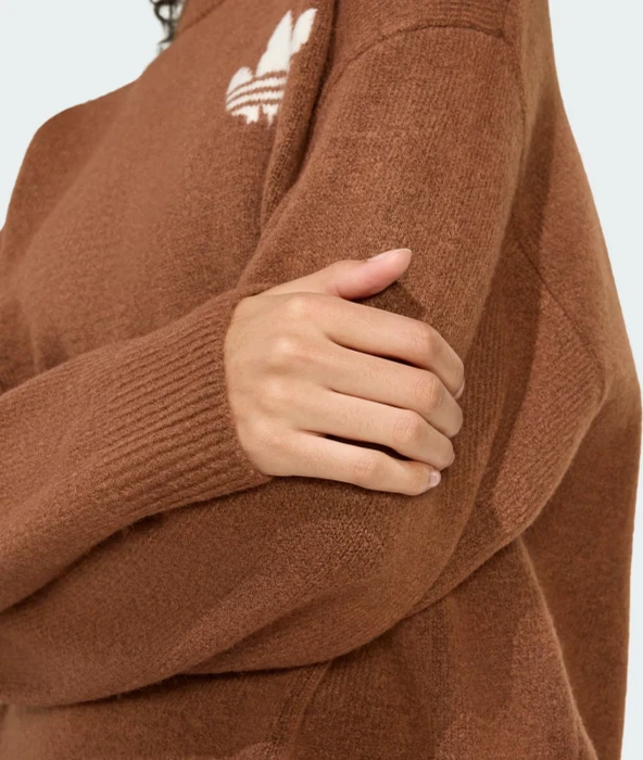 adidas Athletic Dept Sweatshirt preloved brown (Damen)