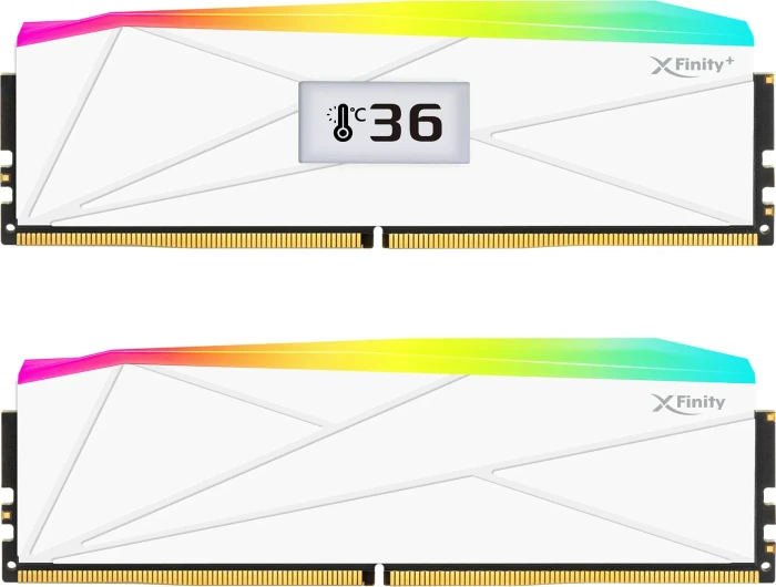 V-Color Manta XFinity+ ARGB weiß UDIMM 32GB Kit, DDR5-6000, CL28-36-36-96