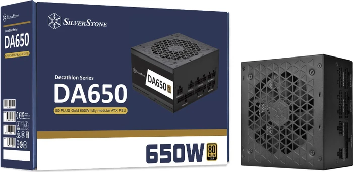SilverStone Decathlon Gold Series DA650 Gold 650W, ATX 2.4