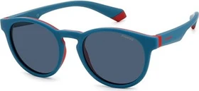 Polaroid PLD 8048/S transparent aquamarin blau rot blau/blau (Junior)