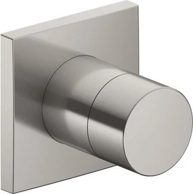 Keuco IXMO 59549 Pure 3-Wege Ab- und Umstellventil eckig edelstahl-finish