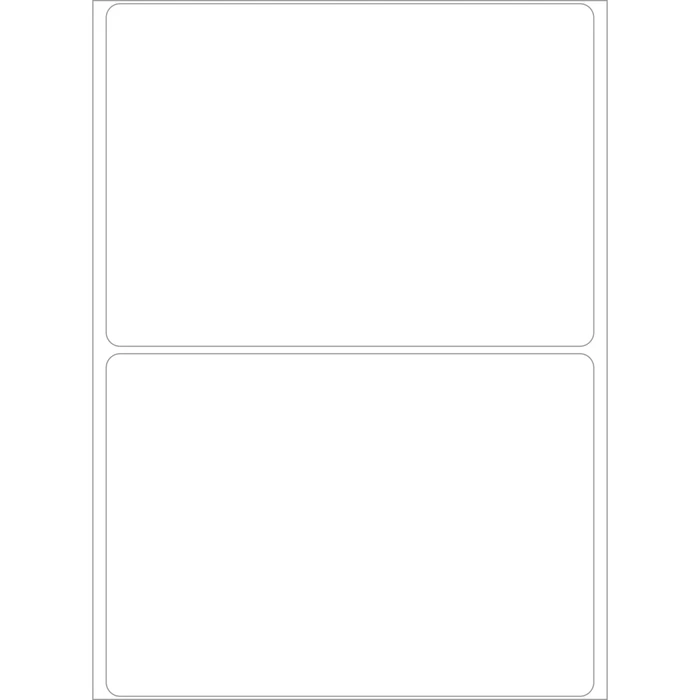 Herma Vielzwecketiketten, 74x105mm, weiß, 32 Blatt (64 Etiketten)