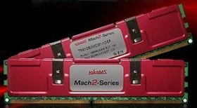 takeMS Mach2 UDIMM 2GB Kit, DDR2-1066, CL5-5-5-18