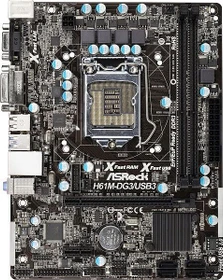 ASRock H61M-DG3/USB3 (Intel 1155)