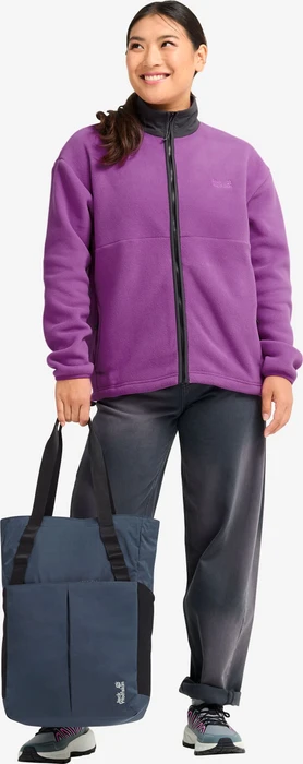Jack Wolfskin Zoya 2in1 Tote Shopper green zinnia