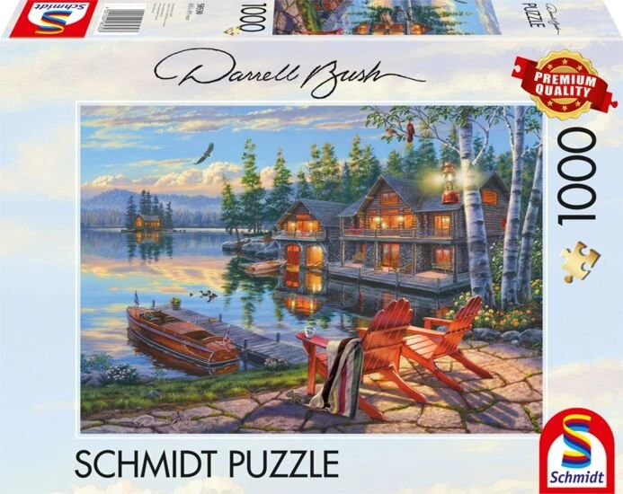 Schmidt Spiele Seeufer am Loon Lake, New York