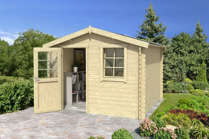 Lasita Maja Nina 275 Gartenhaus natur