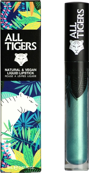 All Tigers Liquid Lipstick Nr. 989 metallic green, 8ml