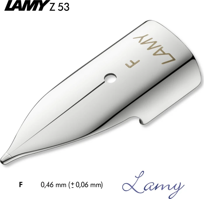 Lamy Z 53 F, Ersatzfeder, silber