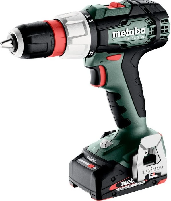 Metabo SB 18 L Quick Akku-Schlagbohrschrauber inkl. Koffer + 2 Akkus 2.0Ah
