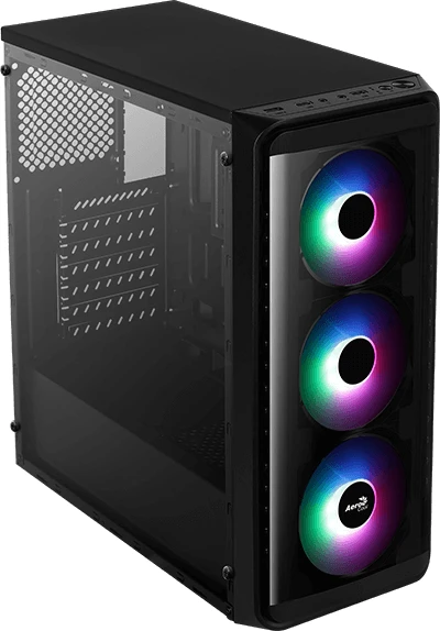 AeroCool System Integrator SI-5200 Frost, Acrylfenster