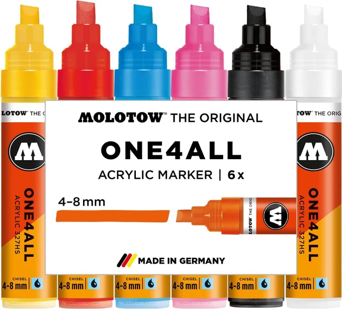 Molotow ONE4ALL 327HS 4-8mm Acryl-Farbmarker
