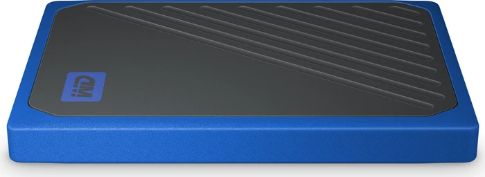 Western Digital WD My Passport Go blau 1TB, USB 3.0 Micro-B