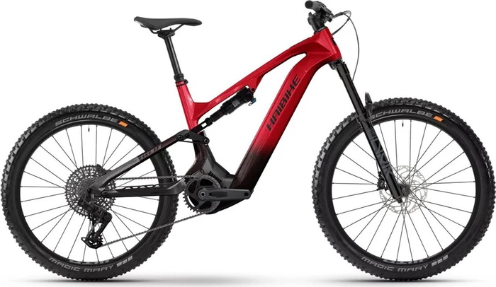 Haibike AllMtn CF 9 red/black/platinum glossy Modell 2026