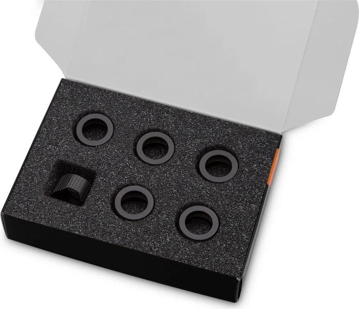 EK Water Blocks EK-Torque Compression Ring HDC 12, schwarz, 6er-Pack
