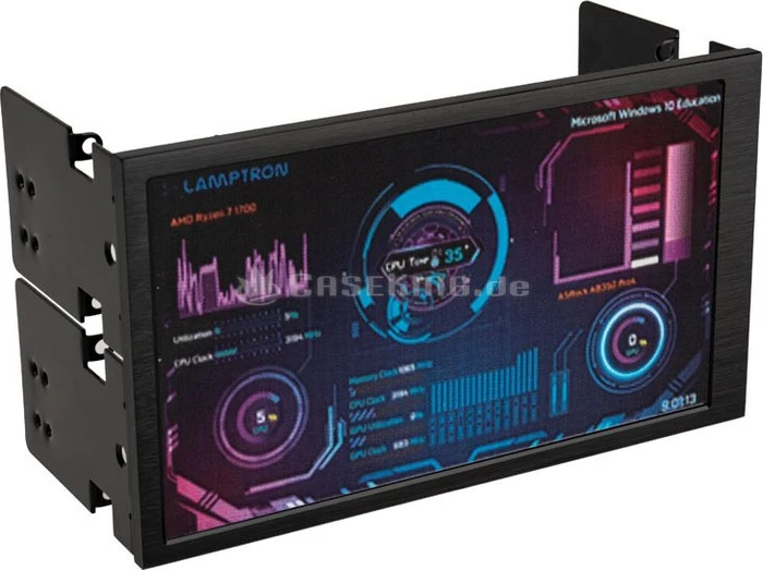 Lamptron HC060 Hardware Monitor, 6"