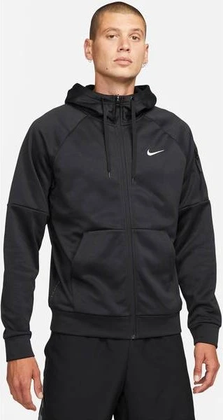 Nike Therma-FIT Fitness Sweatshirt schwarz/weiß (Herren)