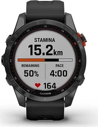 Garmin Fenix 7S Solar slate grey/black