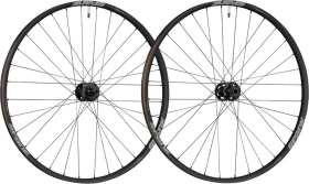 Spank Spike 350 Vibrocore 32H/32H 30.5mm 27.5" 20x110 TA/12x142 TA Shimano HG 6-Loch Disc Laufradsatz schwarz