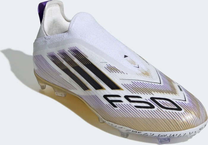 adidas F50 Elite cloud white/core black/gold metallic (Junior)