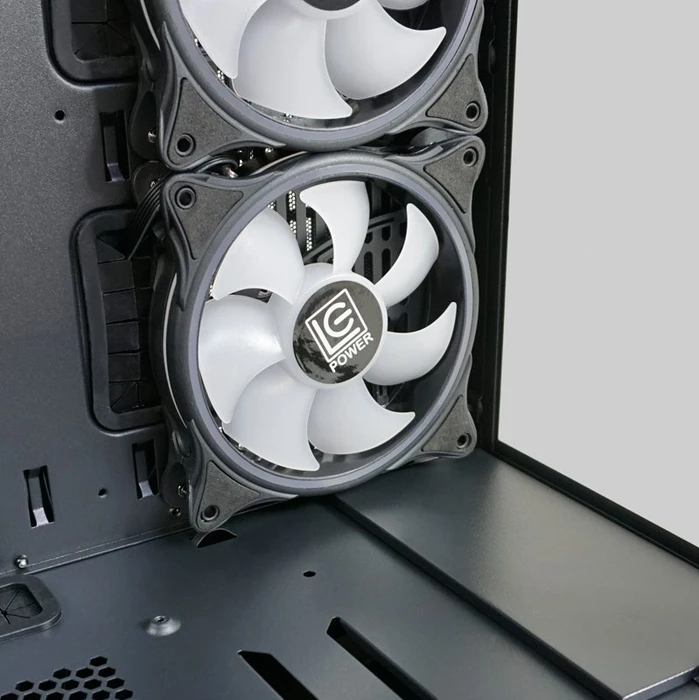 LC-Power Gaming 808B Skylla_X, Glasfenster
